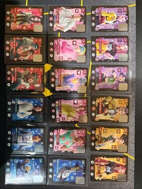 KPop Demon Hunters KAYOU trading cards complete SR set